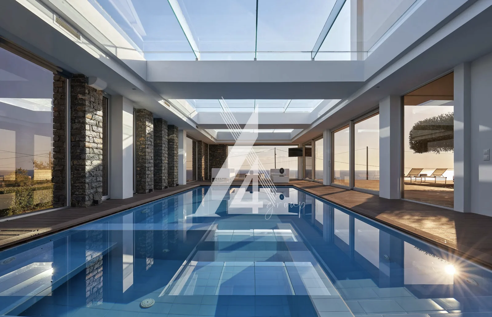 Indoor heated pool